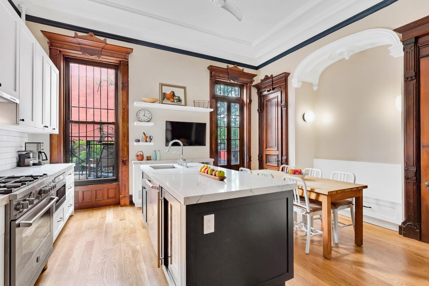 Brooklyn Brownstone Kitchen Renovation Gallery Kitchen and Bath